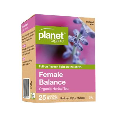 Planet Organic Organic Herbal Tea Female Balance x 25 Tea Bags